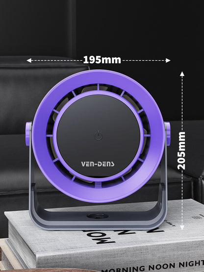 Vendens 1800mAh Uzun Pil Ömürlü Masaüstü Dolaşım Fanı