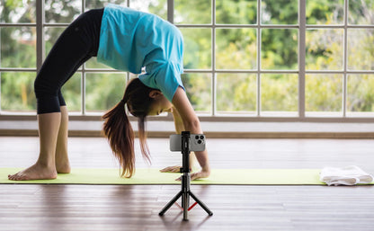 Vendens Bluetooth Kablosuz Selfie Stick – 360° Dönebilen Tripod Kumandalı Uzatılabilir Telefon Selfie Çubuğu