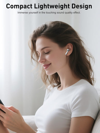 VD-BT043 Toptan fiyat 100H 300mAh siyah şık hafif Premium çip uzun pil ömrü kablosuz kulaklıklar Gerçek Kablosuz Stereo