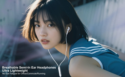 VD-EAR010 Toptan Fiyat Kablolu Kulaklık Type-C Port 120CM Mikrofonlu Kablolu Kulaklıklar Net Ses Kalitesi HD Stereo