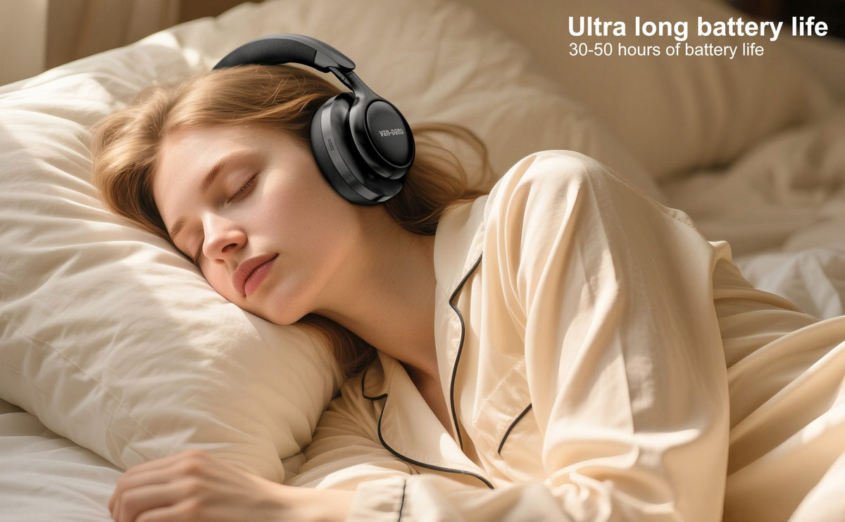 Vendens HD Stereo Ses Bluetooth Kulaklık - 40 Saat Pil Ömrü, Gürültü Engelleme
