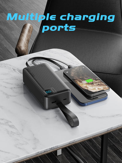 Ven-Dens VD-PB063 50000mAh Dahili Kablolu Yüksek Kapasiteli Powerbank
