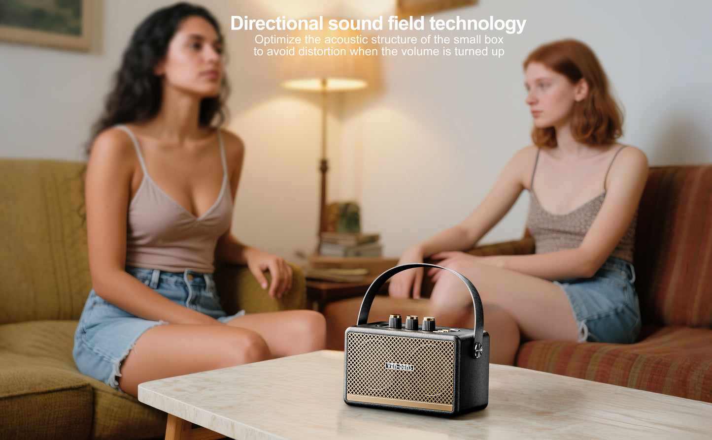 Vendens VD-SPK011 Işıklı Bluetooth Hoparlör - Su Geçirmez, 30 Saat Pil