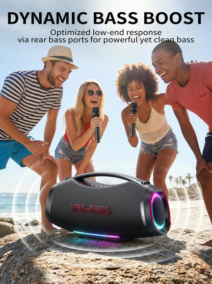 Vendens VD-SPK027L Taşınabilir Bluetooth Hoparlör - 45000mAh Pil, Mikrofonlu, 450W, Açık Hava Parti Hoparlörü