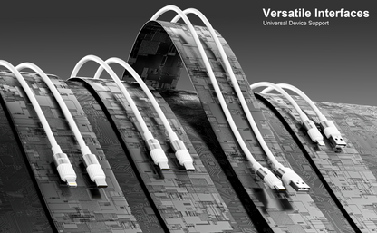 Ven-Dens VD-DC08CL Type-C to Lightning PD 27W Hızlı Şarj ve Data Kablosu - 1 Metre, Siyah