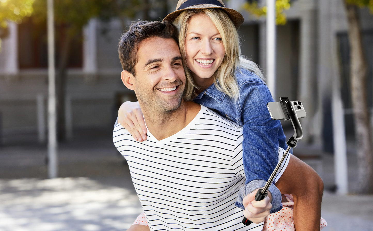 Vendens Bluetooth Kablosuz Selfie Stick – 360° Dönebilen Tripod Kumandalı Uzatılabilir Telefon Selfie Çubuğu