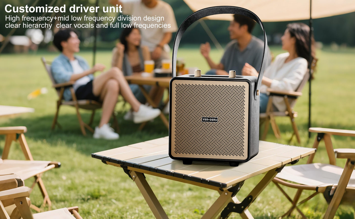 VD-SPK014 Yeni Ürün: Yüksek Kaliteli, Taşınabilir, Hafif, Renkli Bluetooth Hoparlör, Uzun Pil Ömrü, Net Ses, Ev, Dış Mekan, Parti İçin