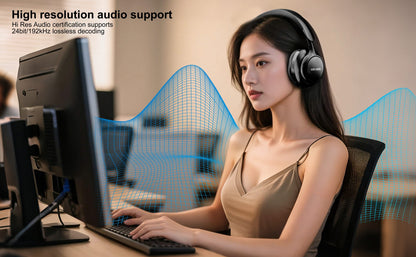 Vendens HD Stereo Ses Bluetooth Kulaklık - 40 Saat Pil Ömrü, Gürültü Engelleme