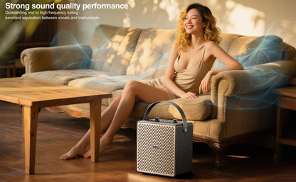 Vendens VD-SPK016 Premium LED Işıklı Bluetooth Hoparlör - 30 Saat Pil