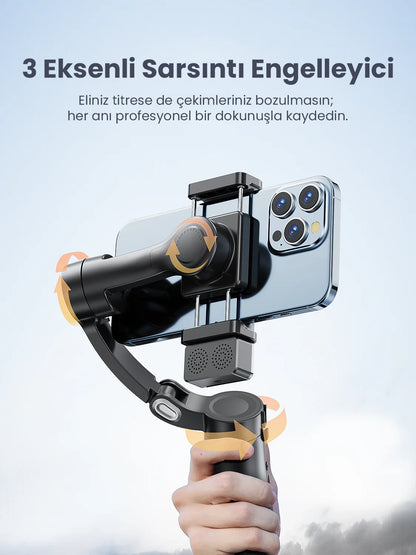Vendens VD-SS11 Premium 360° Dönebilen Telefon Gimbal ve Akıllı Tripod