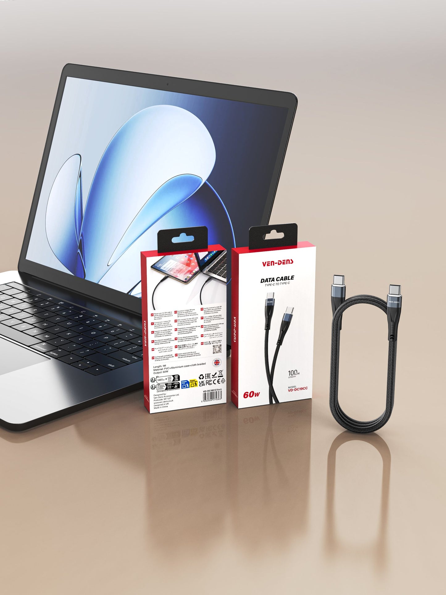 VD-DC19L Toptan fiyat USB-A - Lightning Kablosu PVC veri kablosu 5V/2.4A Lightning cihazları için