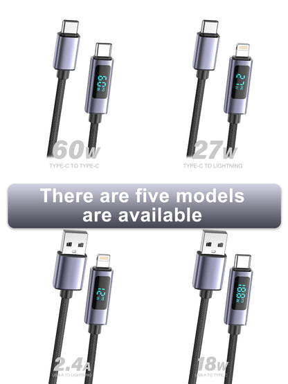 VD-DCN05 Toptan Fiyat yüksek kaliteli 60W USB-C - USB-C 1M siyah Veri Kablosu