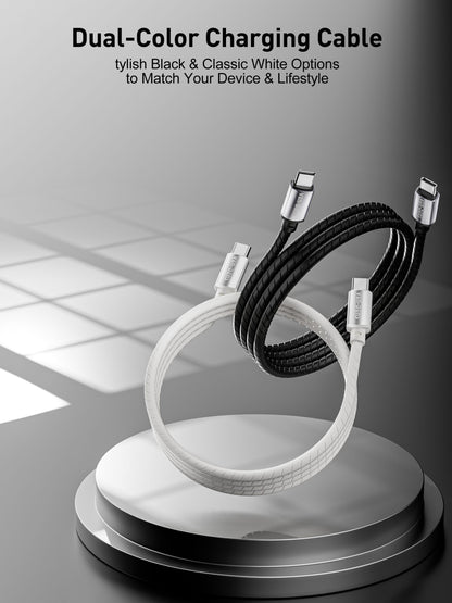 Ven-Dens VD-DCQ05 60W Type C to Type C Hızlı Şarj ve Data Kablosu - 1 Metre, Silikon