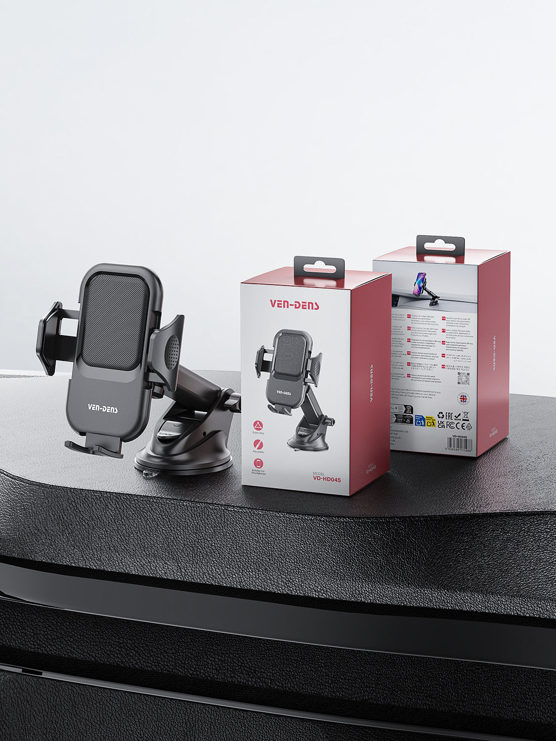 Vendens Premium Vantuzlu 360° Telefon Tutucu (Araç & Masa)