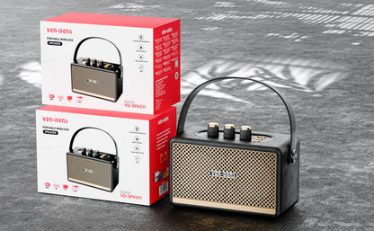 Vendens VD-SPK011 Işıklı Bluetooth Hoparlör - Su Geçirmez, 30 Saat Pil