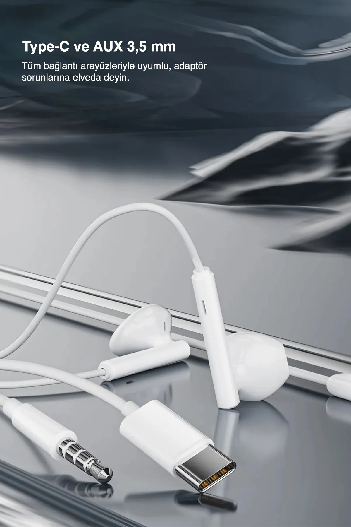 Vendens VD-EAR009 Mikrofonlu Kablolu Kulaklık - Premium Stereo Ses