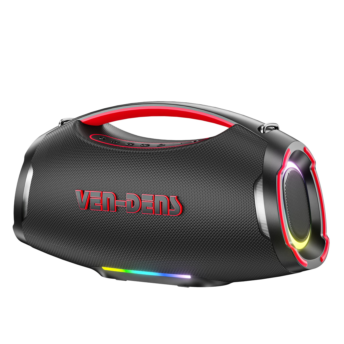 Vendens Taşınabilir Bluetooth Hoparlör 12000mAh Pil Mikrofonlu - Açık Hava Parti ve Ev Kullanımı
