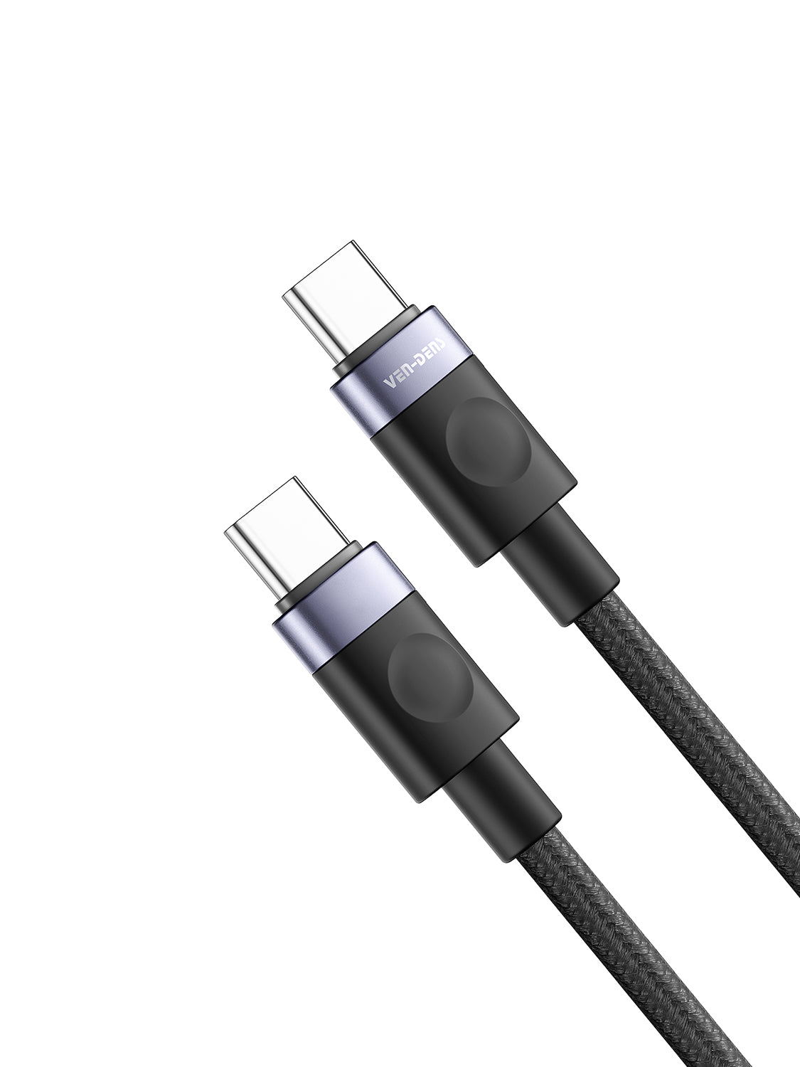 VD-DCM03-3M Toptan fiyatlı USB-A - USB-C bağlantı kablosu, 3 metre, 5V/2A ve 9V/2A, siyah renkli, USB-C cihazlar için kablo.