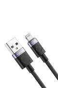 Vendens VD-DCM02 2.4A Lightning Hızlı Şarj Kablosu, Apple MFi Sertifikalı, Örgülü