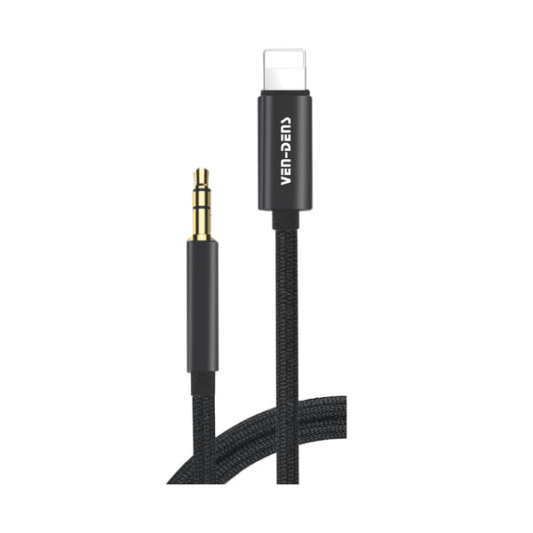 Vendens VD-AUX001 Premium 3.5mm AUX Ses Kablosu - Altın Uçlu