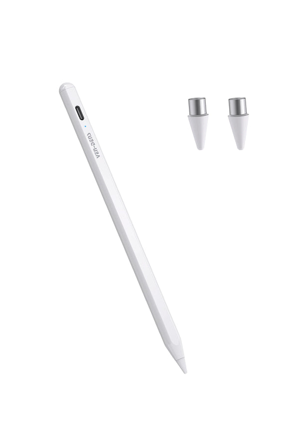 Vendens VD-SP004 Metal Stylus Kalem, iPad ve Android Uyumlu, Manyetik, Type-C Şarj, 10 Saat Kullanım