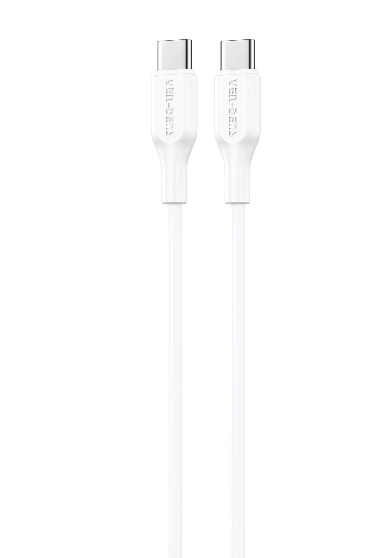 Vendens VD-DC21CC 60W USB-C to USB-C Nylon Örgülü Hızlı Şarj ve Veri Kablosu 1.2m