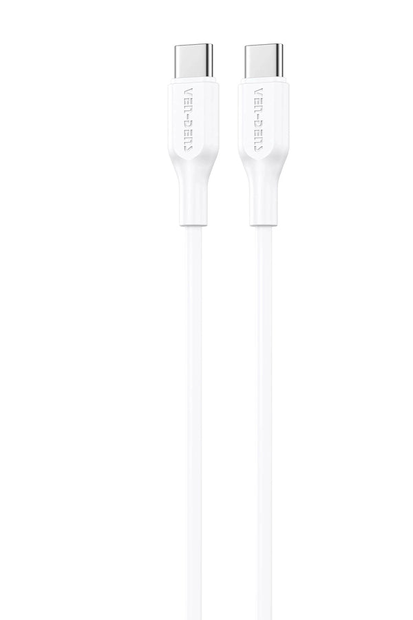 Vendens VD-DC21CC 60W USB-C to USB-C Nylon Örgülü Hızlı Şarj ve Veri Kablosu 1.2m