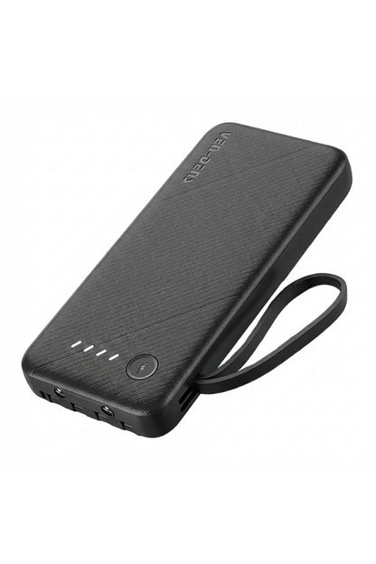 Vendens VD-PB059 Premium 20000mAh Dahili Kablolu Powerbank - Dijital Ekranlı