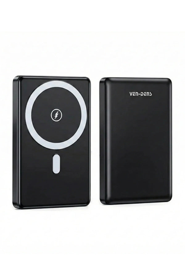 Vendens VD-PB023 Manyetik Powerbank 20W Hızlı Şarj & Kablosuz Şarj - 5000mAh Dijital Göstergeli