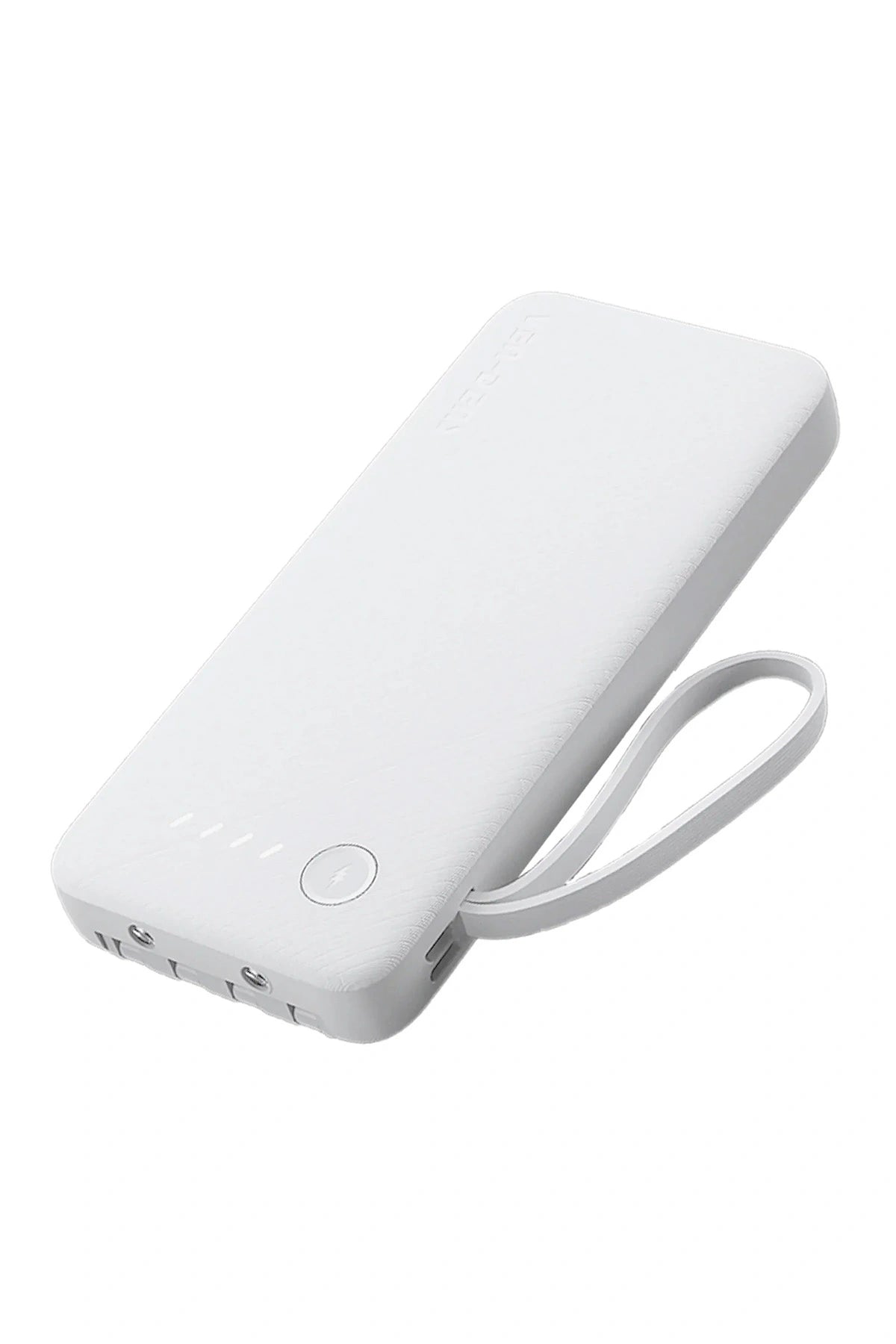 Vendens VD-PB058 Dahili 4 Kablolu 10000mAh  Işıklı Göstergeli LED El Fenerli Powerbank Tüm Telefonlarla Uyumlu
