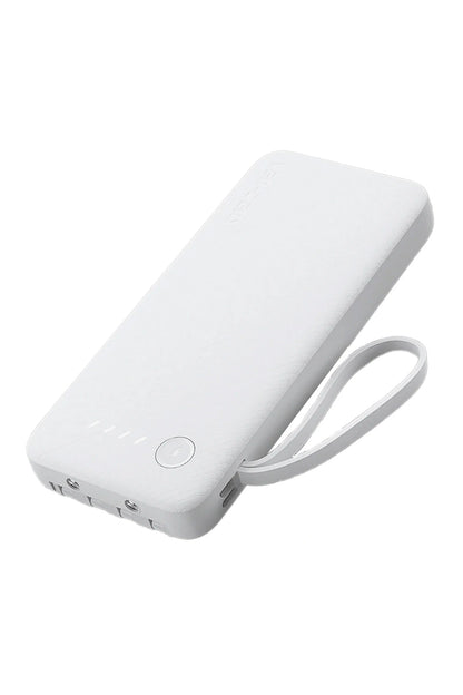 Vendens VD-PB058 Dahili 4 Kablolu 10000mAh  Işıklı Göstergeli LED El Fenerli Powerbank Tüm Telefonlarla Uyumlu