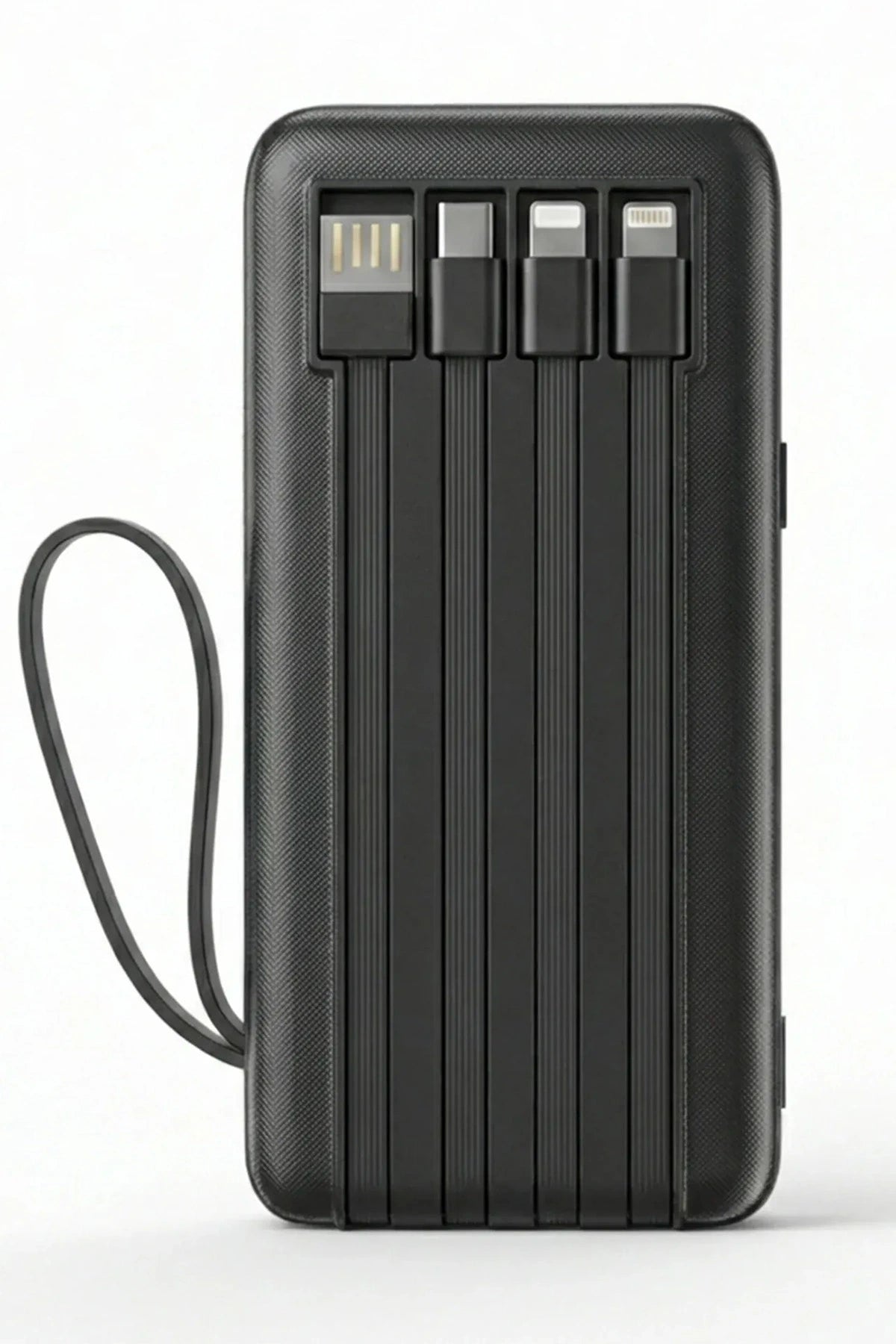 Vendens VD-PB059 Premium 20000mAh Dahili Kablolu Powerbank - Dijital Ekranlı