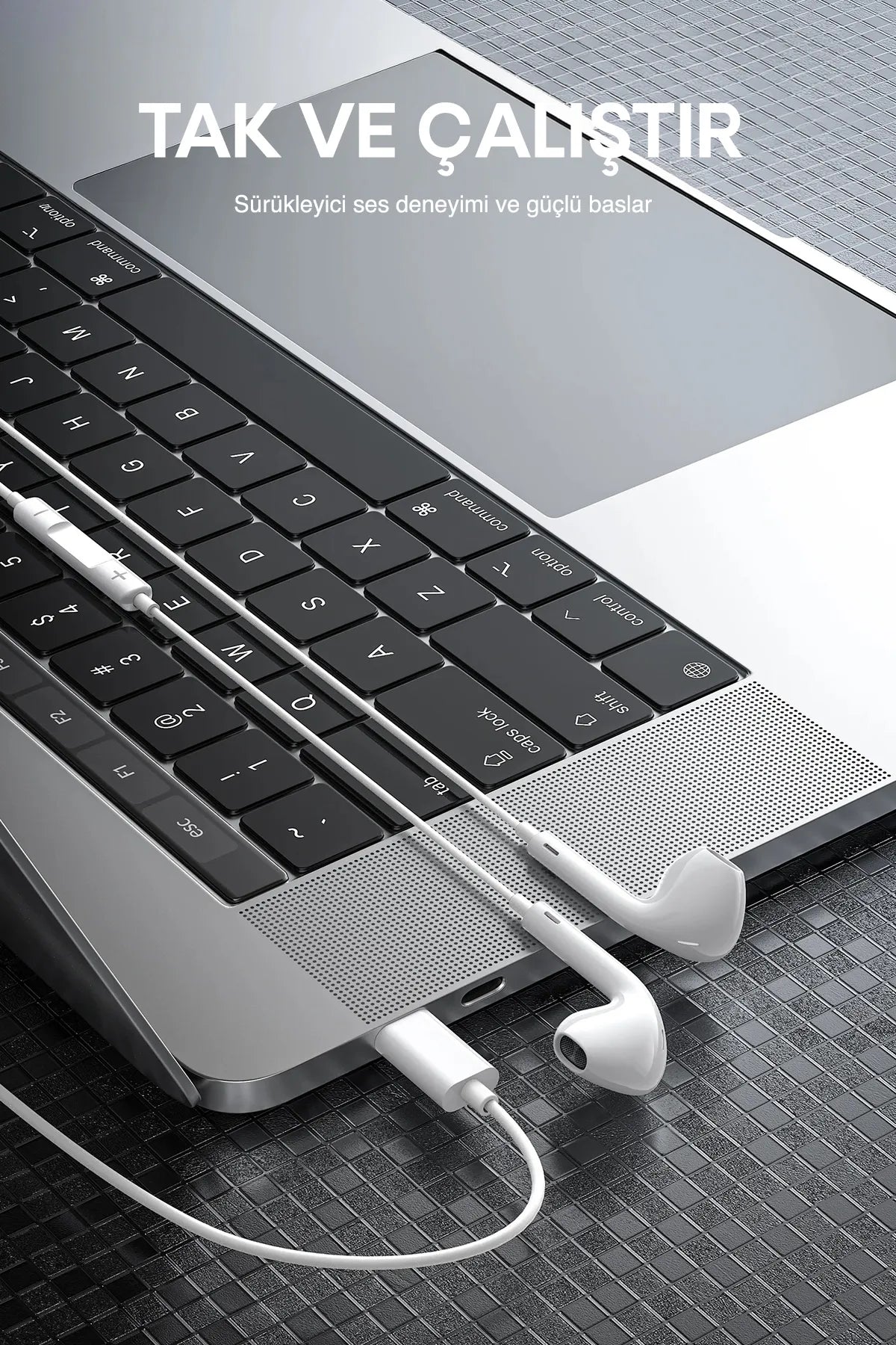 Vendens VD-EAR001 Type-C Kulaklık Mikrofonlu Premium Ses Kalitesi