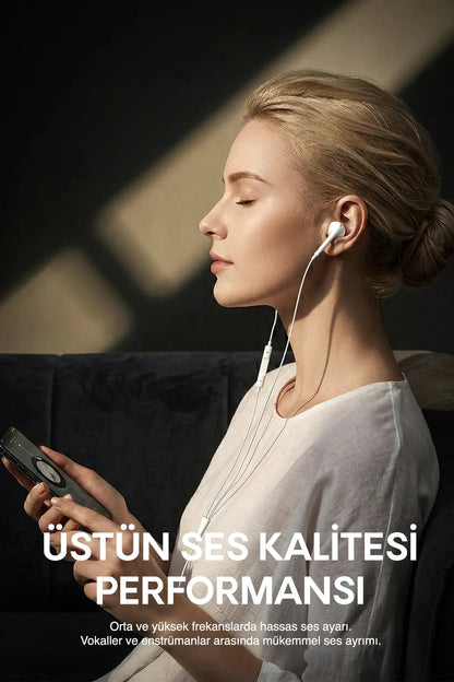 Vendens VD-EAR001 Type-C Kulaklık Mikrofonlu Premium Ses Kalitesi