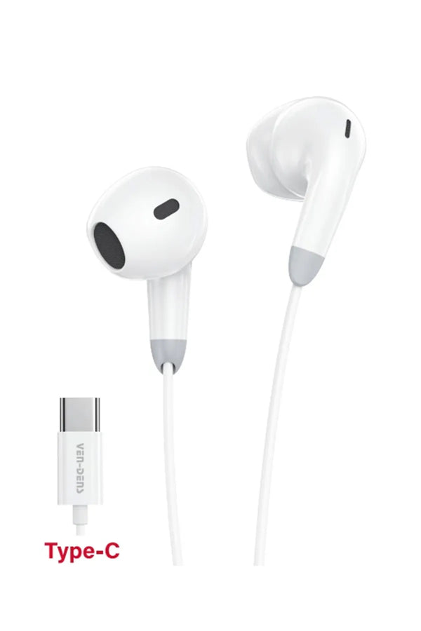 Vendens VD-EAR031 Type-C Mikrofonlu Kablolu Kulak İçi Kulaklık