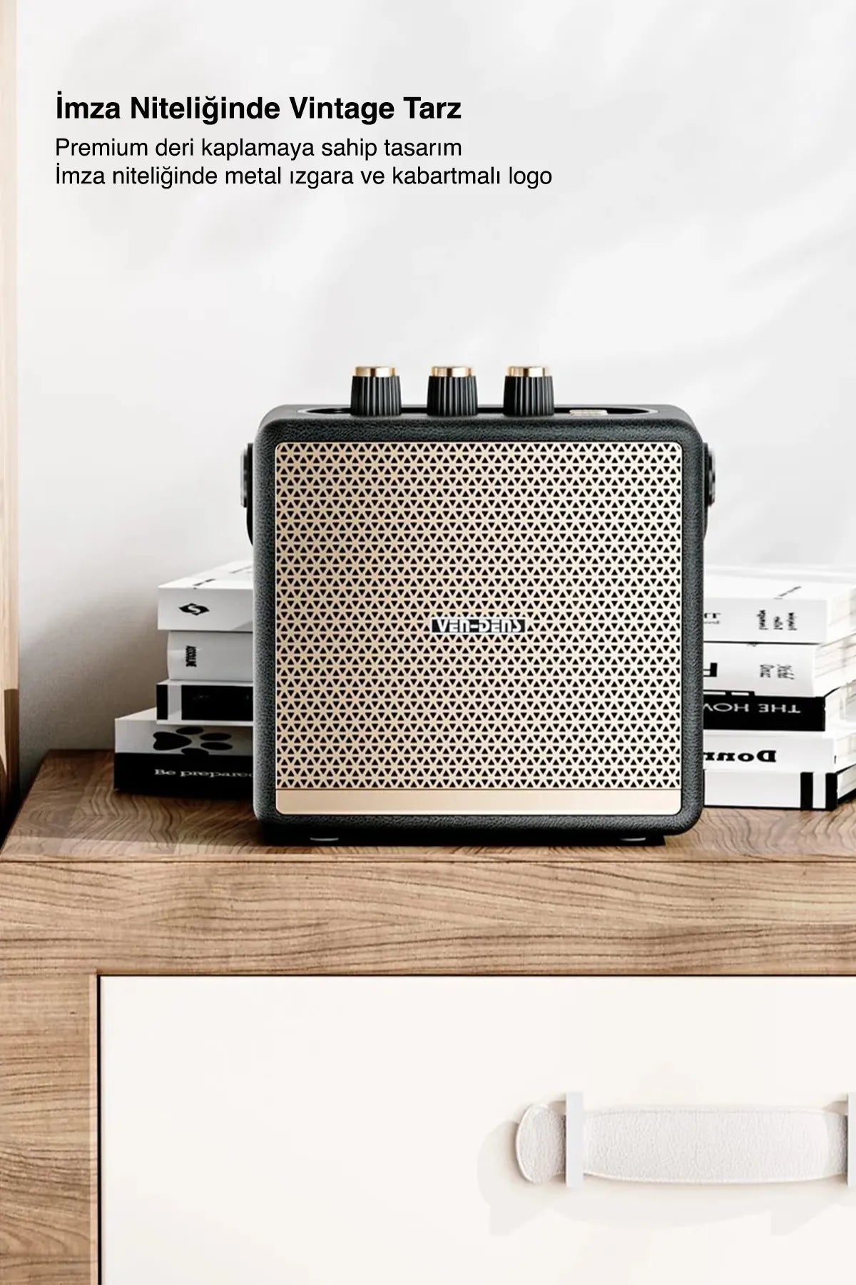 Vendens VD-SPK012 Işıklı Bluetooth Hoparlör - Su Geçirmez, 30 Saat Pil
