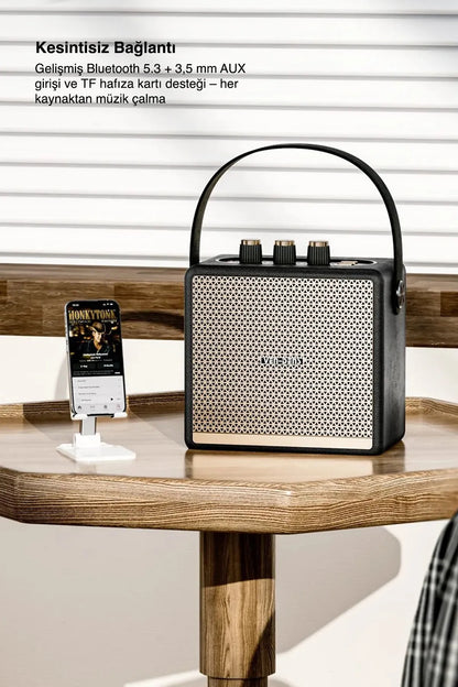 Vendens VD-SPK012 Işıklı Bluetooth Hoparlör - Su Geçirmez, 30 Saat Pil