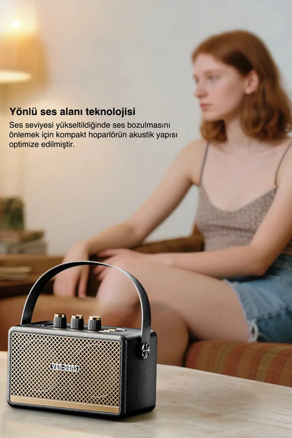Vendens VD-SPK011 Işıklı Bluetooth Hoparlör - Su Geçirmez, 30 Saat Pil