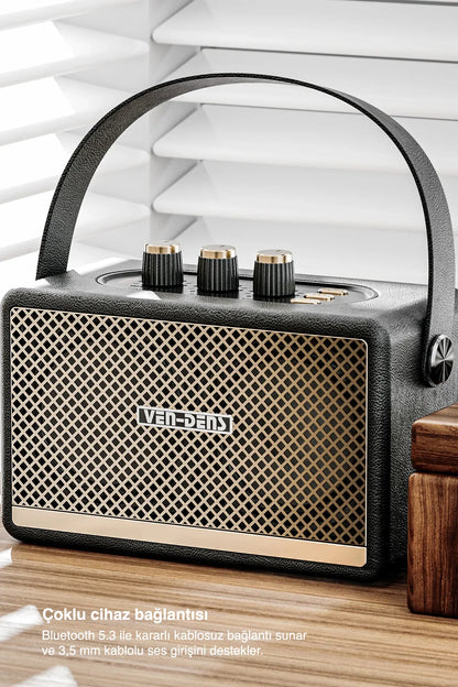 Vendens VD-SPK011 Işıklı Bluetooth Hoparlör - Su Geçirmez, 30 Saat Pil