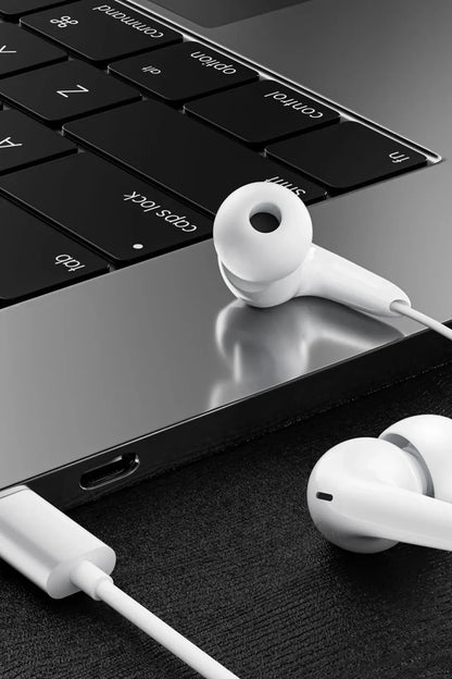 Vendens VD-EAR008 Type-C Kulaklık - Mikrofonlu Kablolu Kulaklık