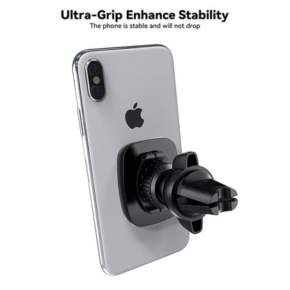 VD-HD015 Yüksek kaliteli, zarif, 360° dönebilen, kaymaz manyetik havalandırma tutucu.