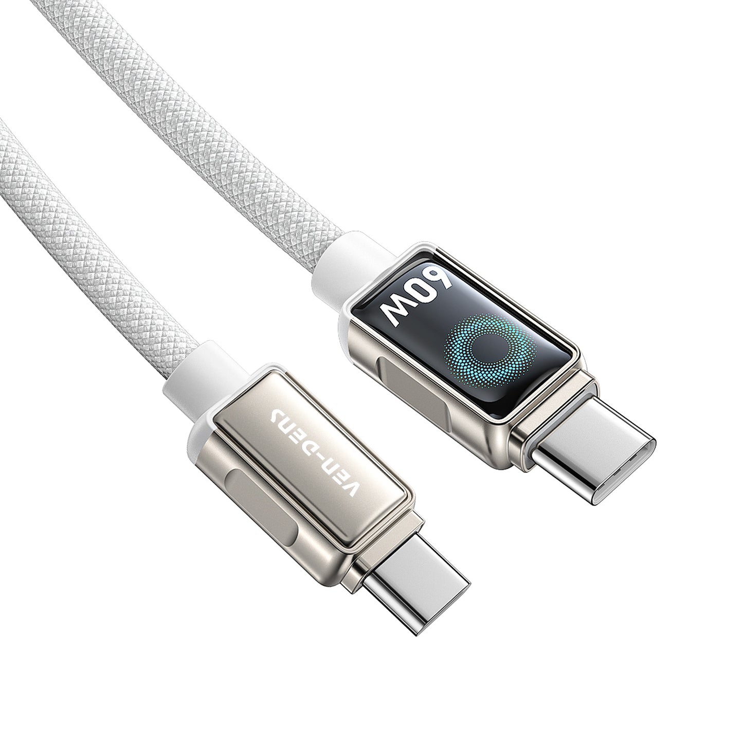 Vendens DC11CL Type-C to Lightning PD 27W Örgülü Hızlı Şarj ve Data Kablosu - 1 Metre