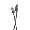 Vendens VD-DC14CL Type-C to Lightning 27W PD Hızlı Şarj ve Data Kablosu - 1 Metre, Çinko Alaşım Örgü