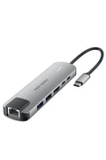 Vendens VD-ADP019 6'sı 1 Arada USB-C Hub, 4K HDMI, USB 3.0, PD 90W, RJ45 Ethernet
