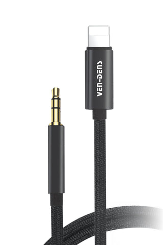 Vendens VD-AUX001 Premium 3.5mm AUX Ses Kablosu - Altın Uçlu
