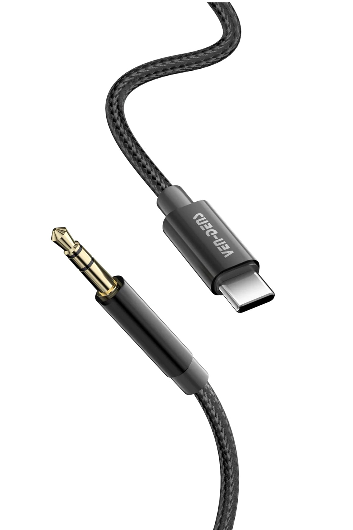 Vendens VD-AUX002 Type-C to AUX Ses Adaptörü | 136D Ses Çipli HD Kalite