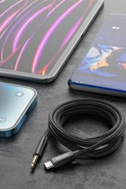 Vendens VD-AUX002 Type-C to AUX Ses Adaptörü | 136D Ses Çipli HD Kalite