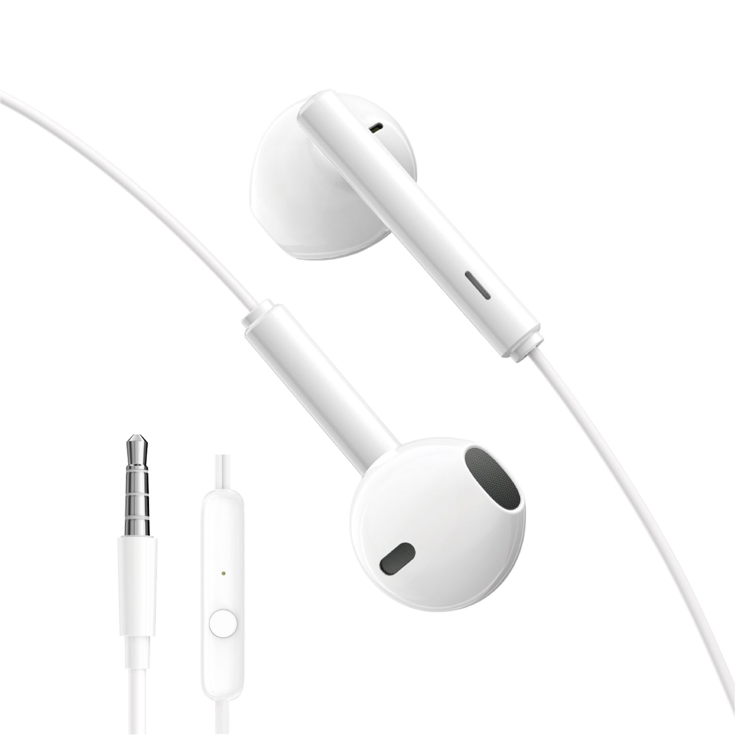 VD-EAR009 Toptan Fiyat Kablolu Kulaklık 3.5mm Jak Girişi 120CM Mikrofonlu Kablolu Kulaklıklar Net Ses Kalitesi HD Stereo