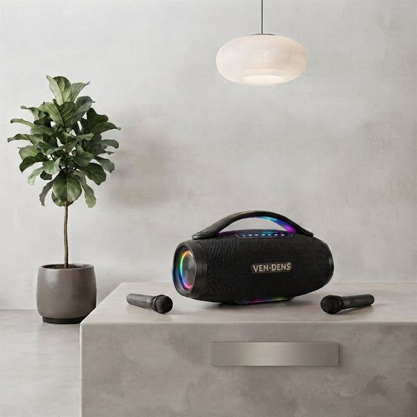 Vendens VD-SPK027M Taşınabilir Bluetooth Speaker – Kablosuz Hoparlör, Güçlü Ses, LED Işık