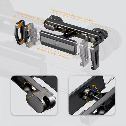 VD-HD023 Çocuklar için arabada kullanılabilen, yüksek kaliteli ve zarif 360° dönebilen koltuk arkalığı tutucu aparatı.